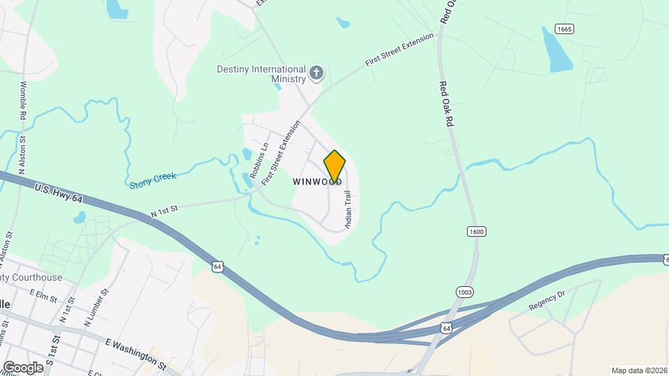 114 Arrowood Dr Map and Location Details