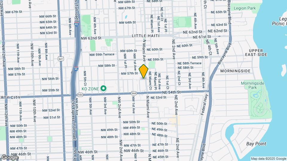 5570 N Miami Ave Map and Location Details