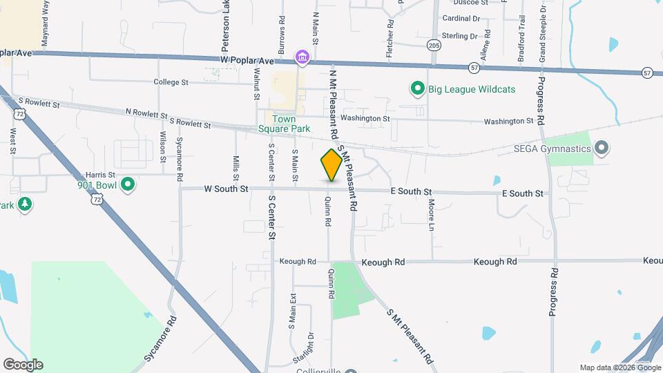 214 E South St Map and Location Details