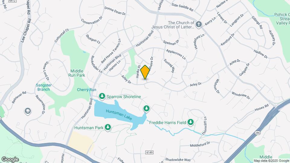 8916 Arley Dr Map and Location Details