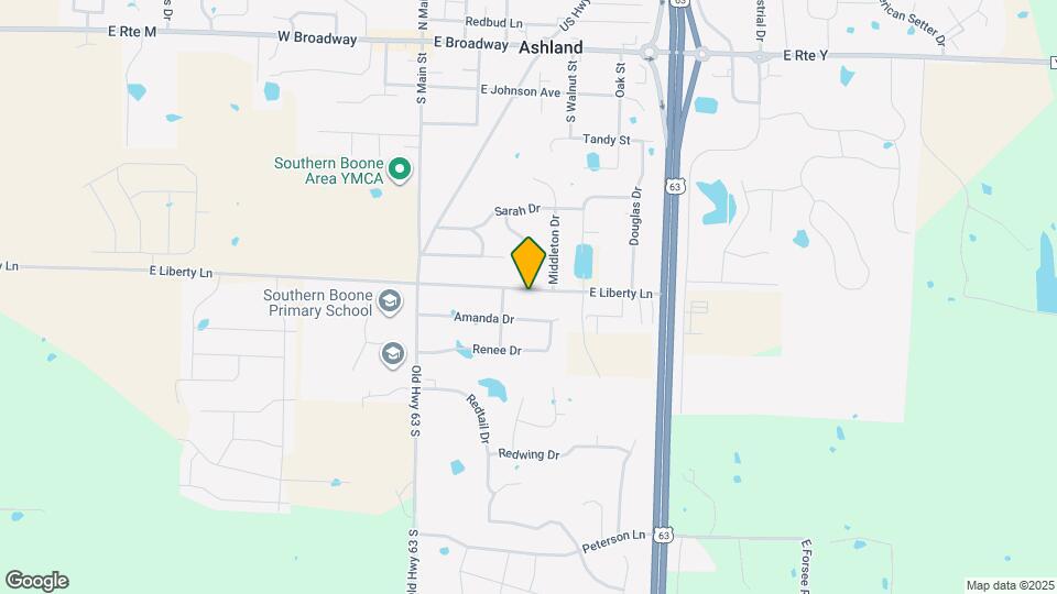 306 E Liberty Ln Map and Location Details