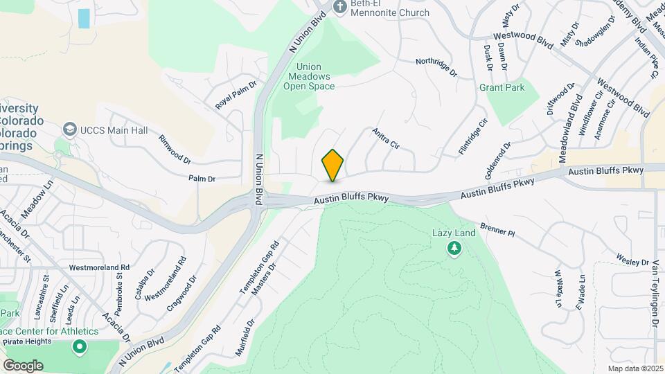 2405 Flintridge Dr Map and Location Details