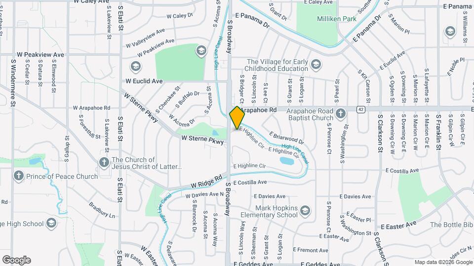 50 E Highline Cir, Unit Highline Map and Location Details