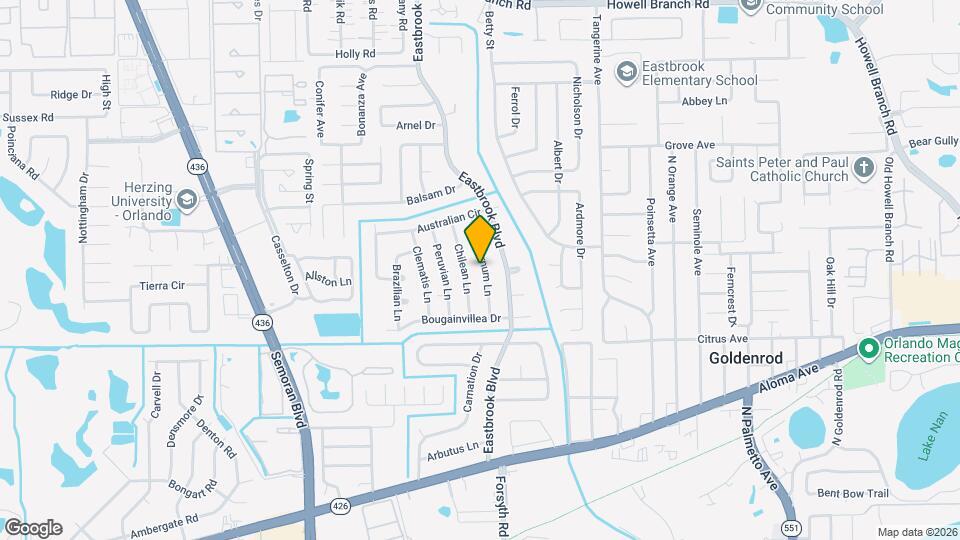 1589 Viburnum Ln Map and Location Details