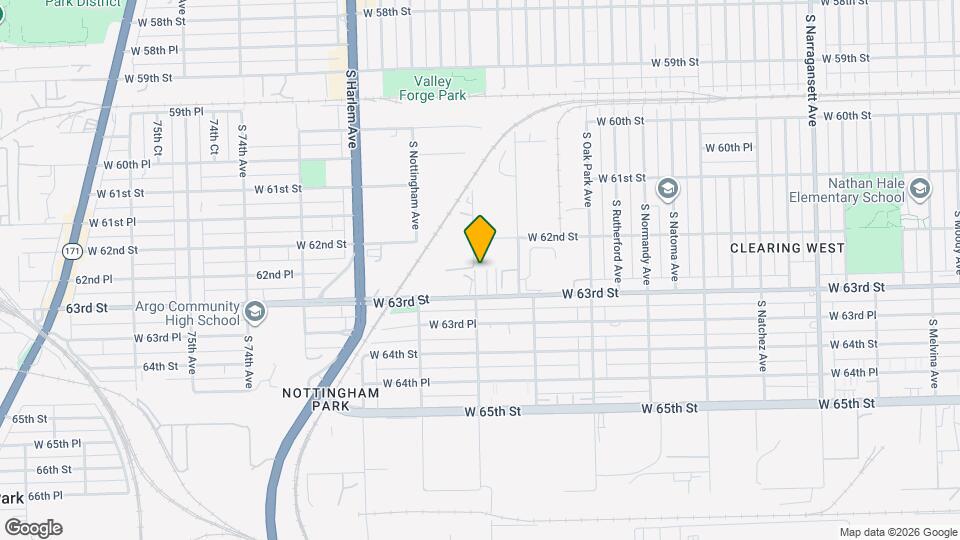 6230 S Newland Ave Map and Location Details