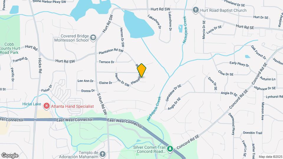 295 Plantation Rd SW Mapa y Detalles de la Ubicación