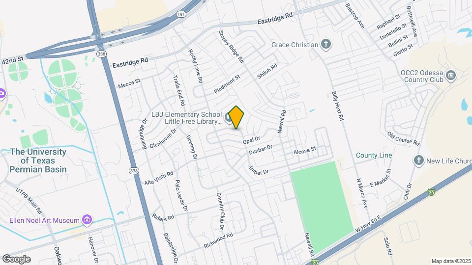 6428 Amber Dr Map and Location Details