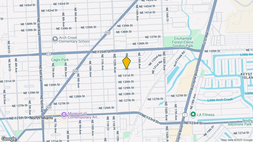 1280 NE 132nd St Map and Location Details