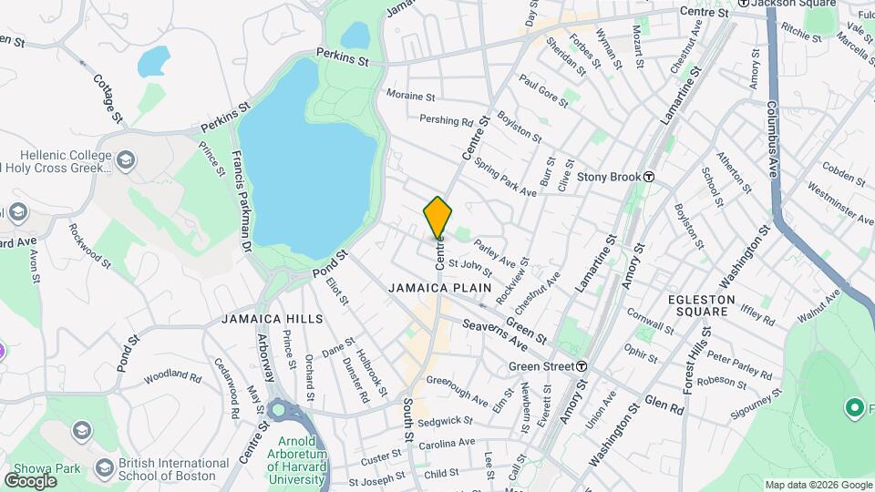 Jamaica Plain Assoc Map and Location Details