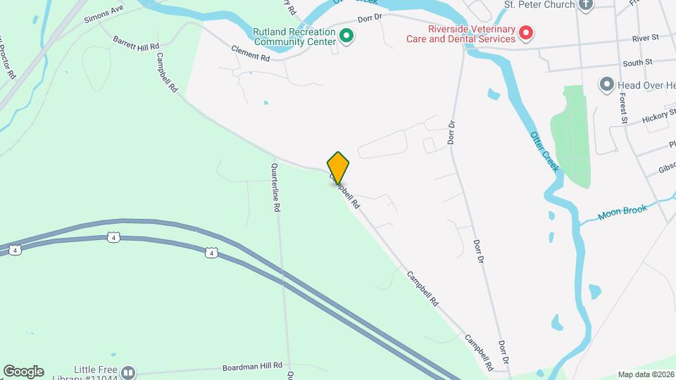 744 Campbell Rd Map and Location Details