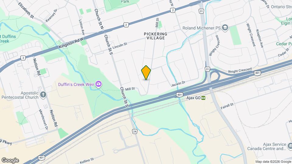 78 Mill St Map and Location Details