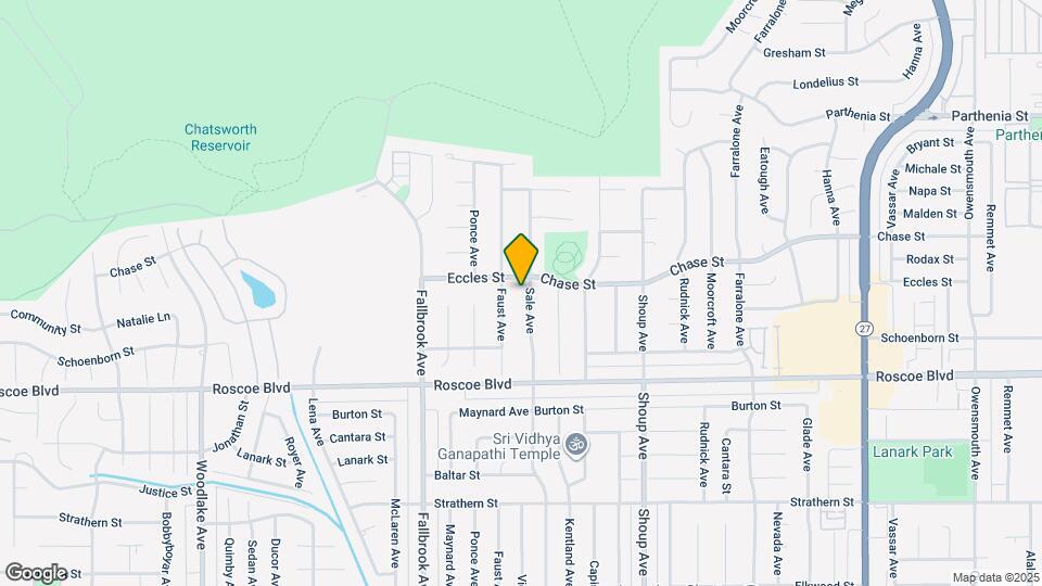 8383 Sale Ave Mapa y Detalles de la Ubicación