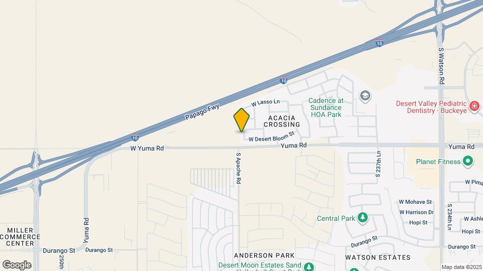 1102 S 242nd Ln Map and Location Details
