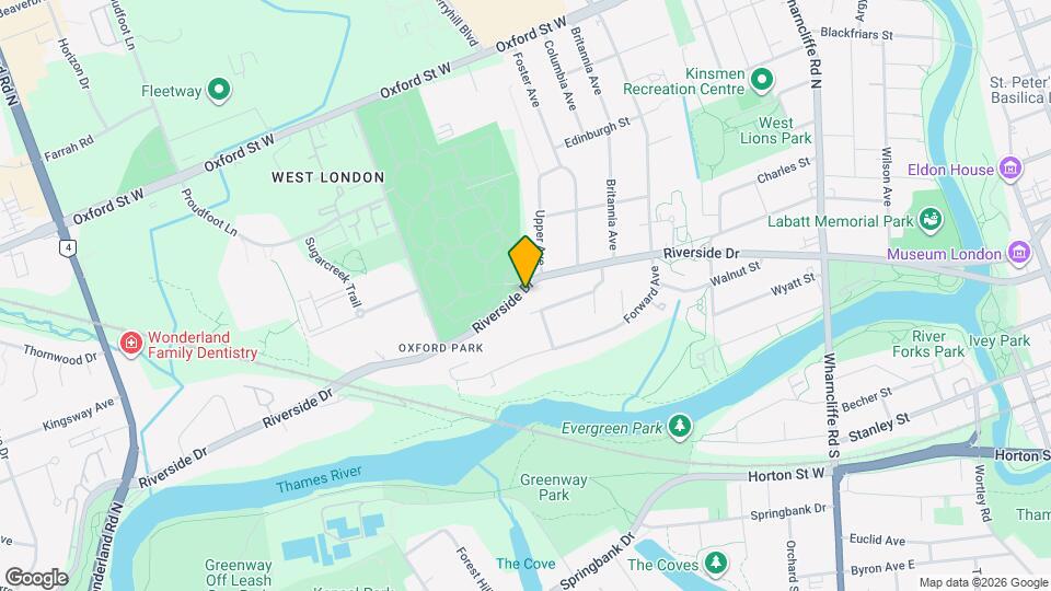 306 Riverside Dr Map and Location Details