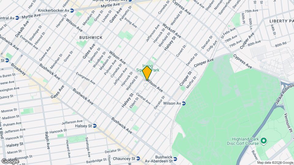 227 Eldert St Map and Location Details