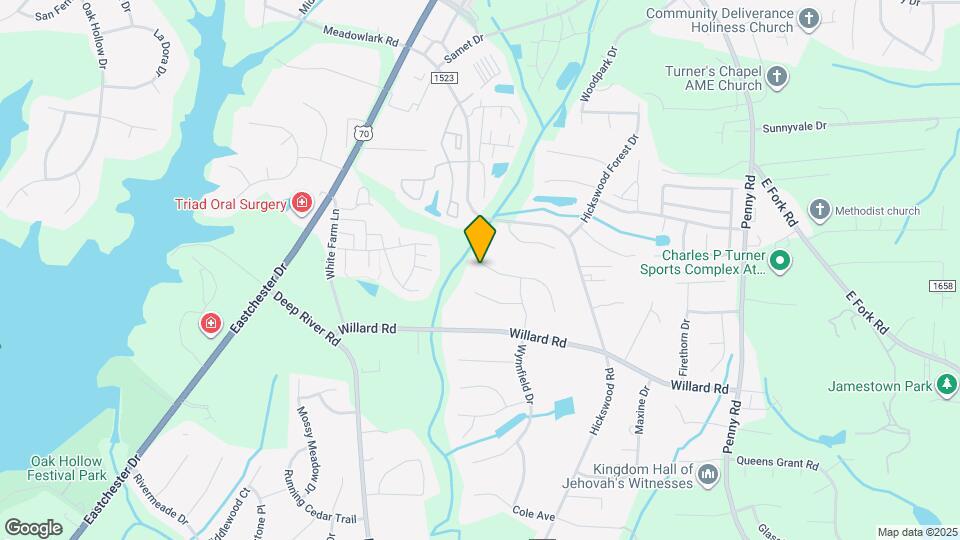 3904 Landover Dr Map and Location Details