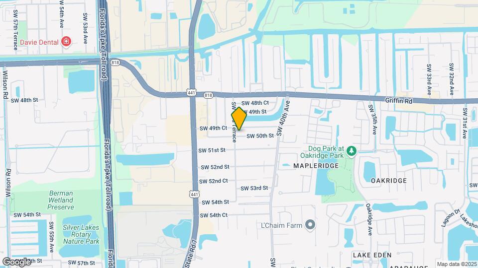 4327 SW 50th St Map and Location Details