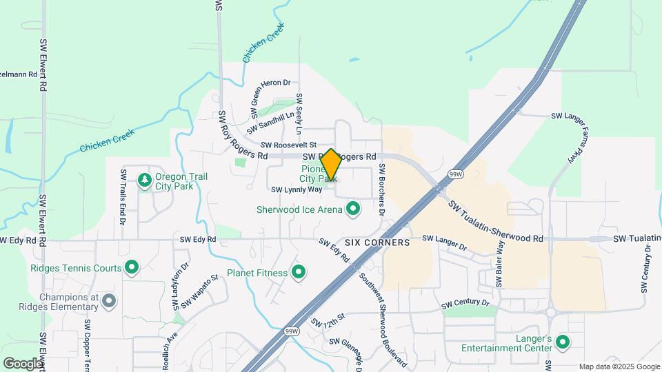 20693 SW Lavender Ave Map and Location Details