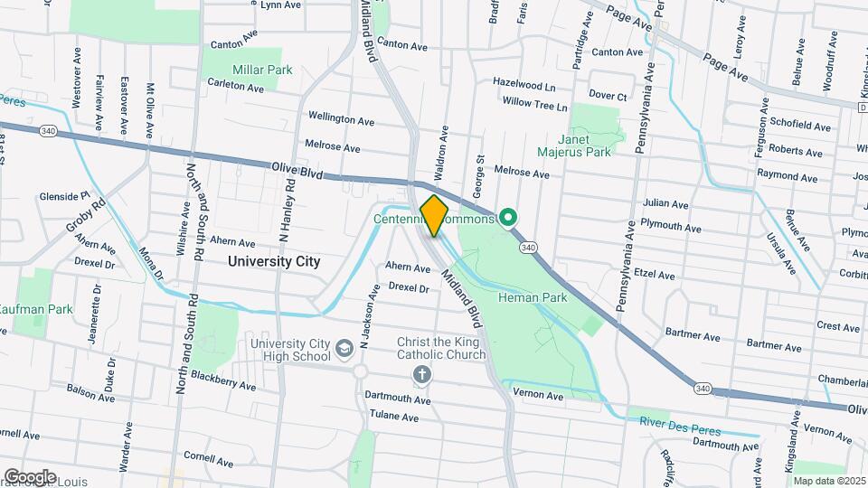 1132 Midland Blvd Mapa y Detalles de la Ubicación