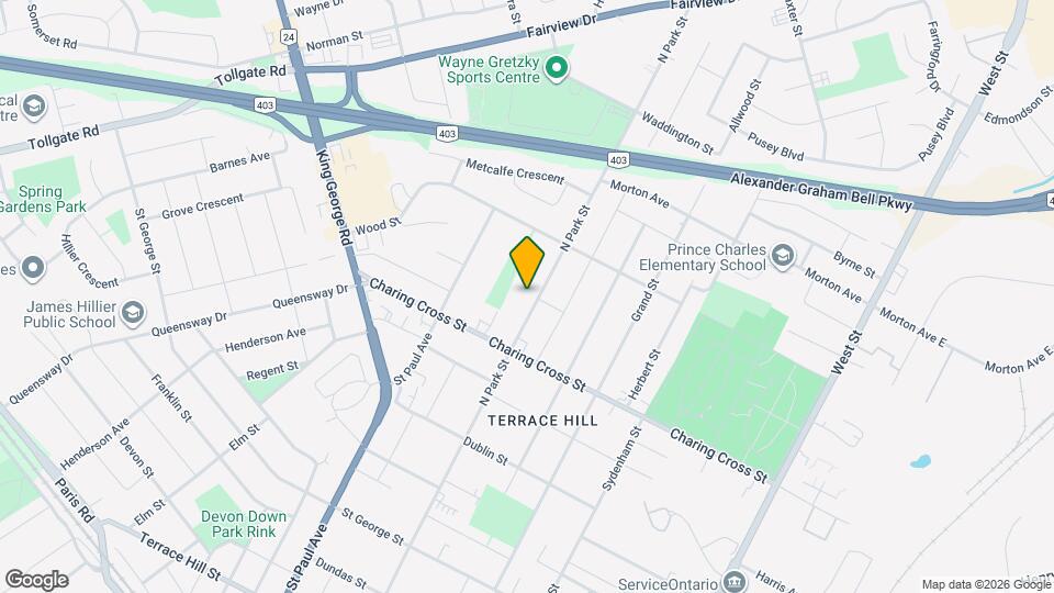 152 N Park St Map and Location Details