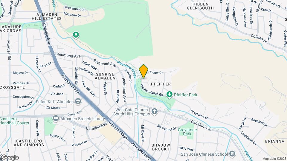 6468 Pfeiffer Ranch Rd Map and Location Details