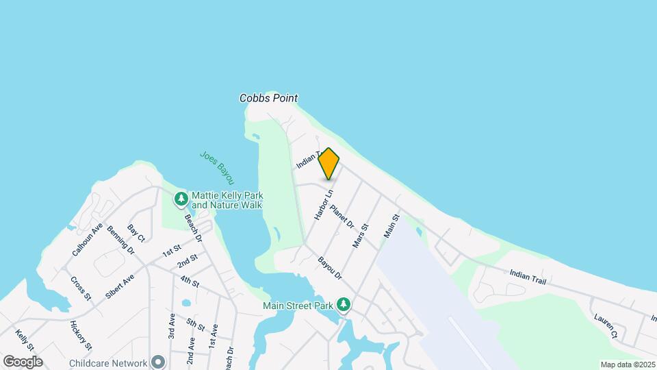 805 Harbor Ln Map and Location Details