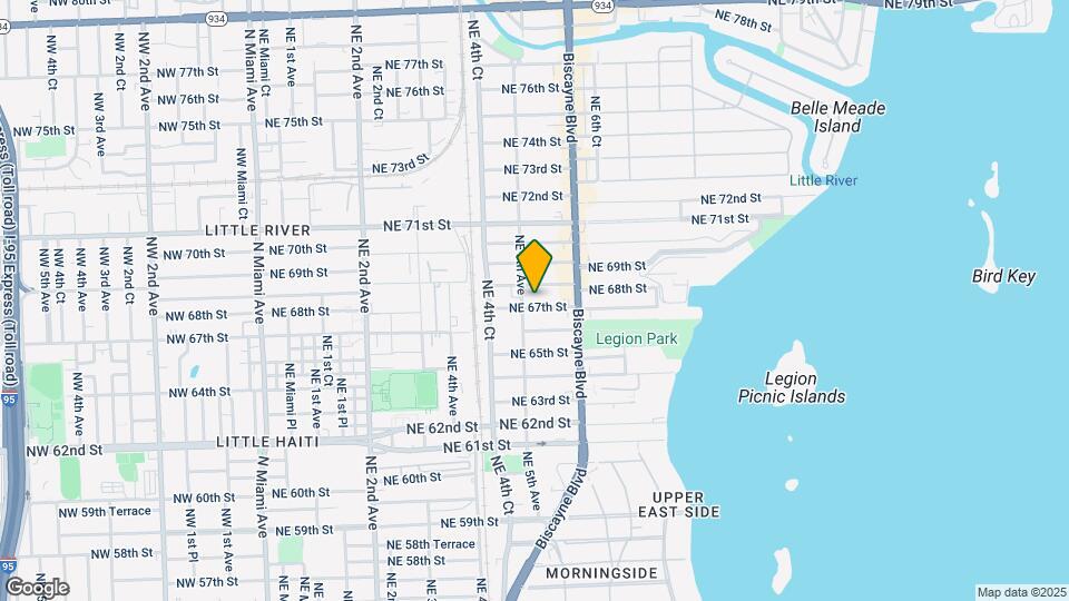 515 NE 67th St Map and Location Details