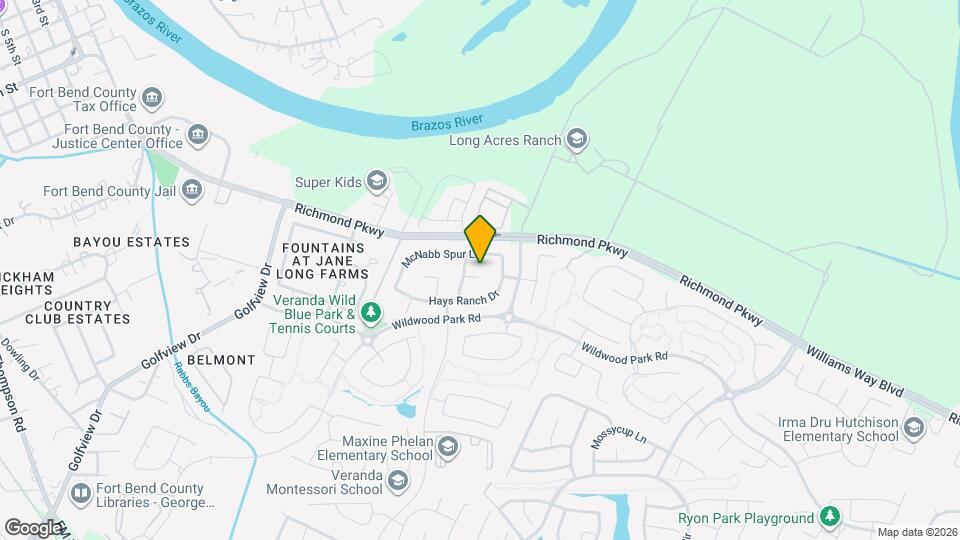 23510 Hallie Hodge Ct Map and Location Details