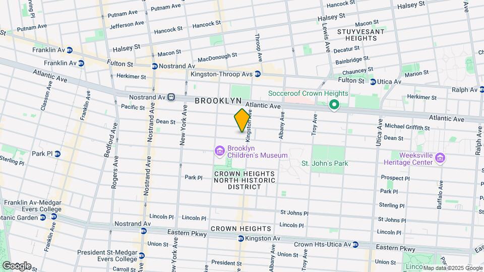 1297 Bergen St Mapa y Detalles de la Ubicación