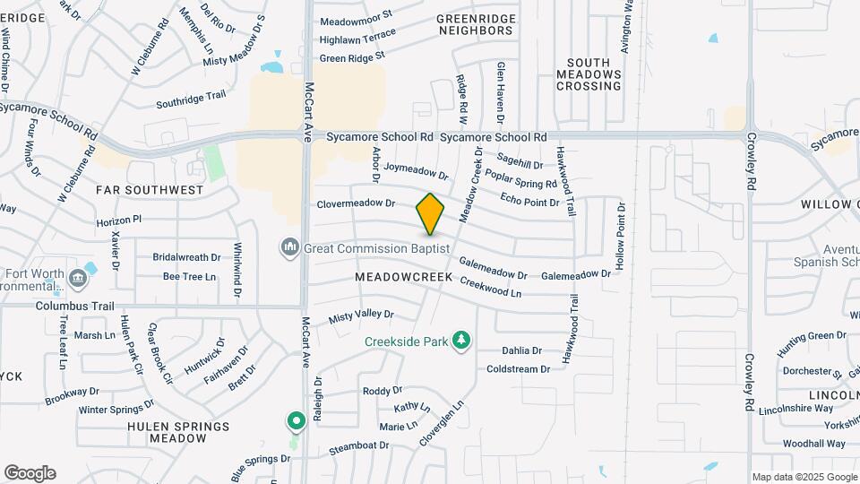 2900 Galemeadow Dr Map and Location Details