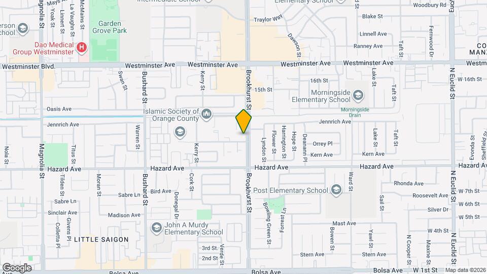 9971 11th St, Unit #A Map and Location Details