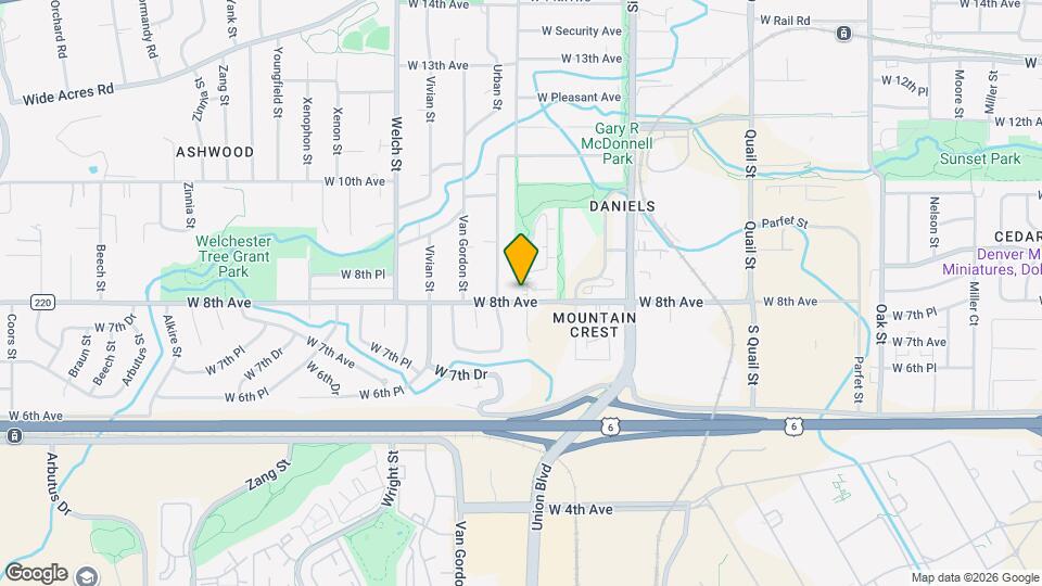 805 Union St Map and Location Details