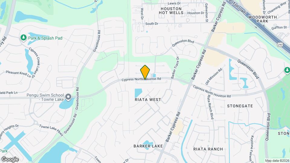 18122 Alora Springs Trace Map and Location Details