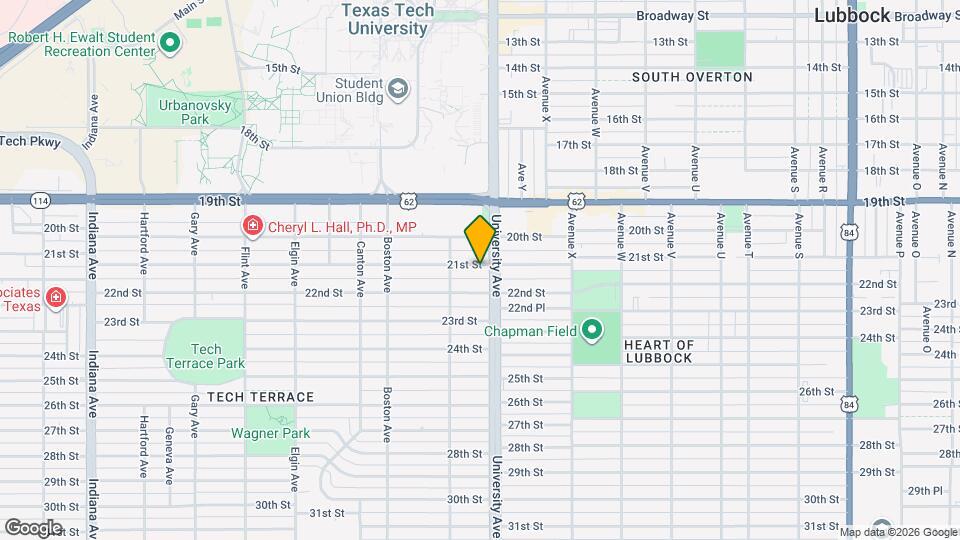 2507 21st St Map and Location Details