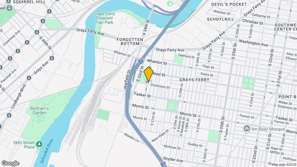 1449 S 32nd St Map and Location Details