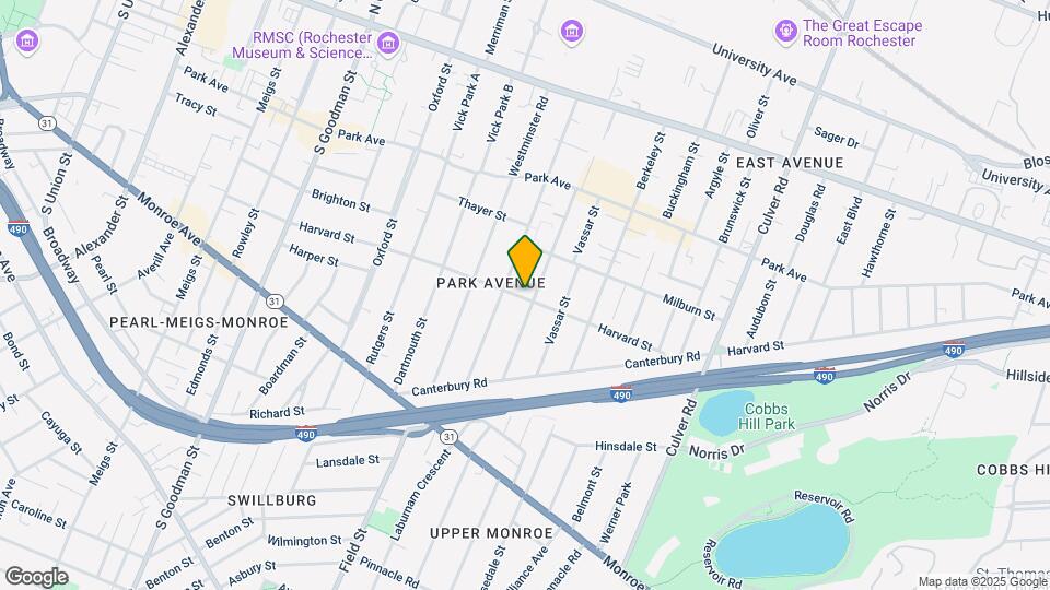 420 Harvard St-Unit -1 Map and Location Details
