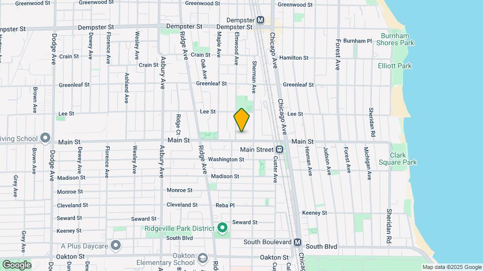 909 Elmwood Ave Map and Location Details