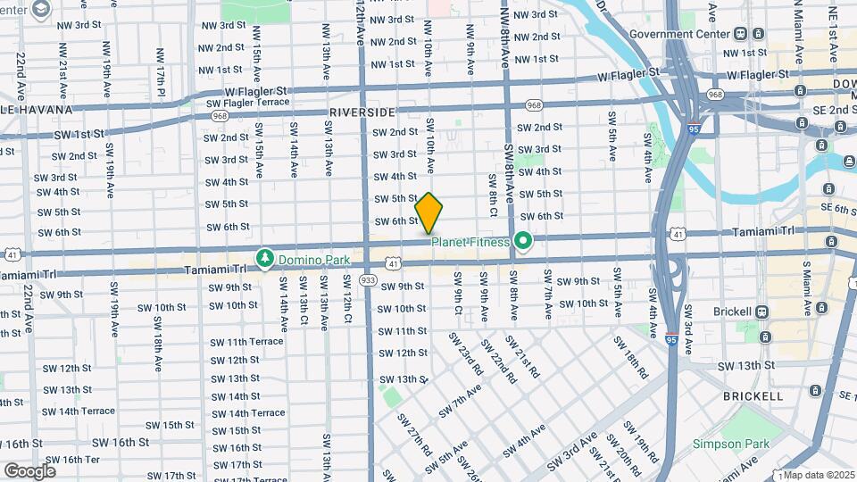 1013 SW 7th St Map and Location Details