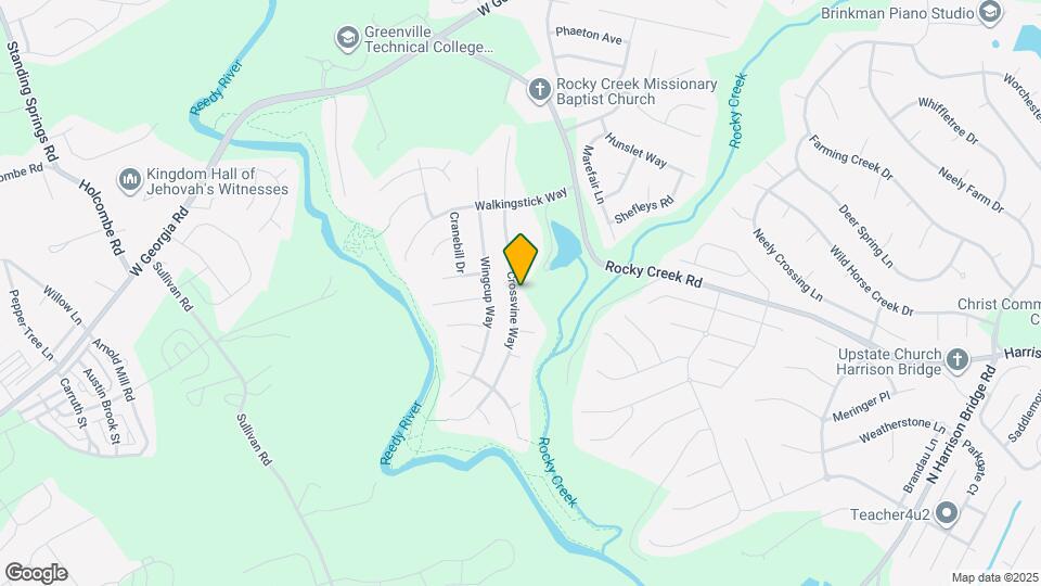 25 Crossvine Way Mapa y Detalles de la Ubicación