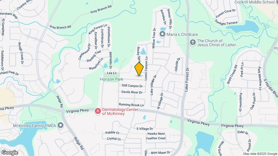 5320 Pandale Valley Dr Mapa y Detalles de la Ubicación