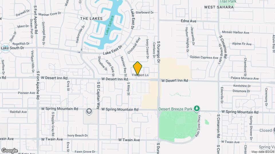 8653 Freeport Ln Map and Location Details