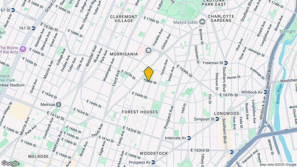 1143 Forest Ave Mapa y Detalles de la Ubicación