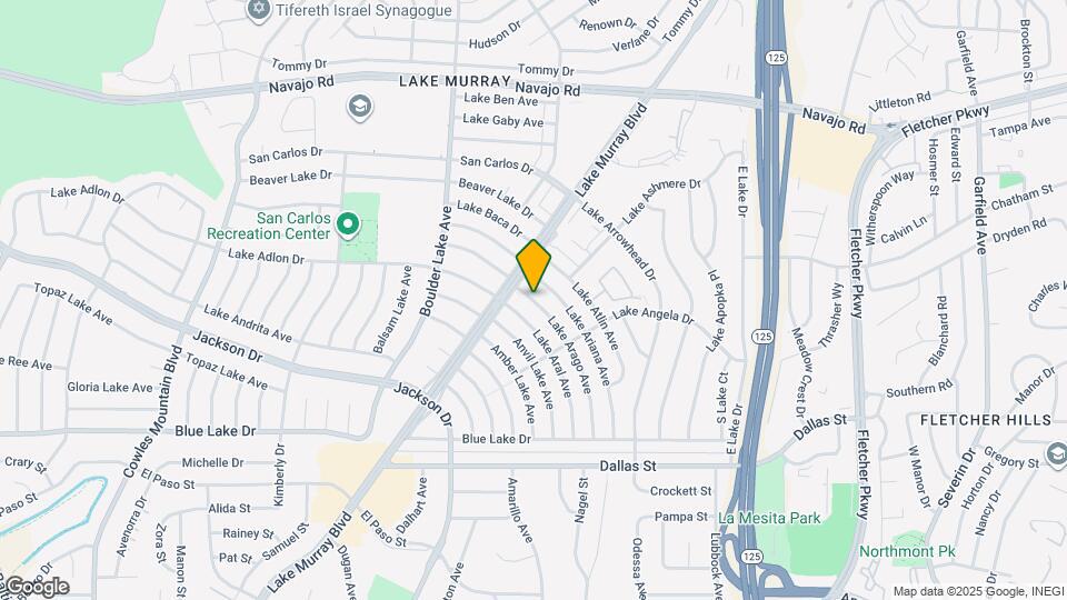 6383 Lake Arago Ave Mapa y Detalles de la Ubicación