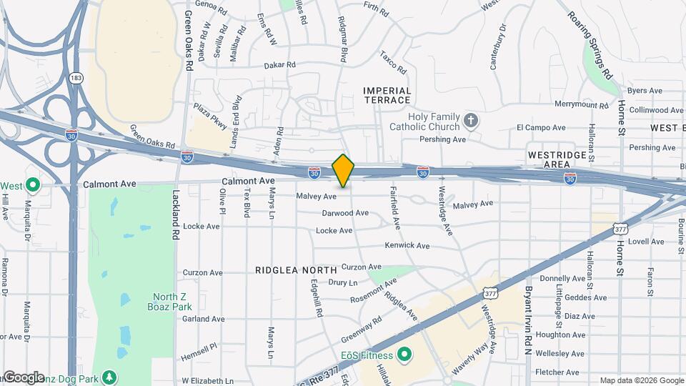 6404 Malvey Ave Map and Location Details