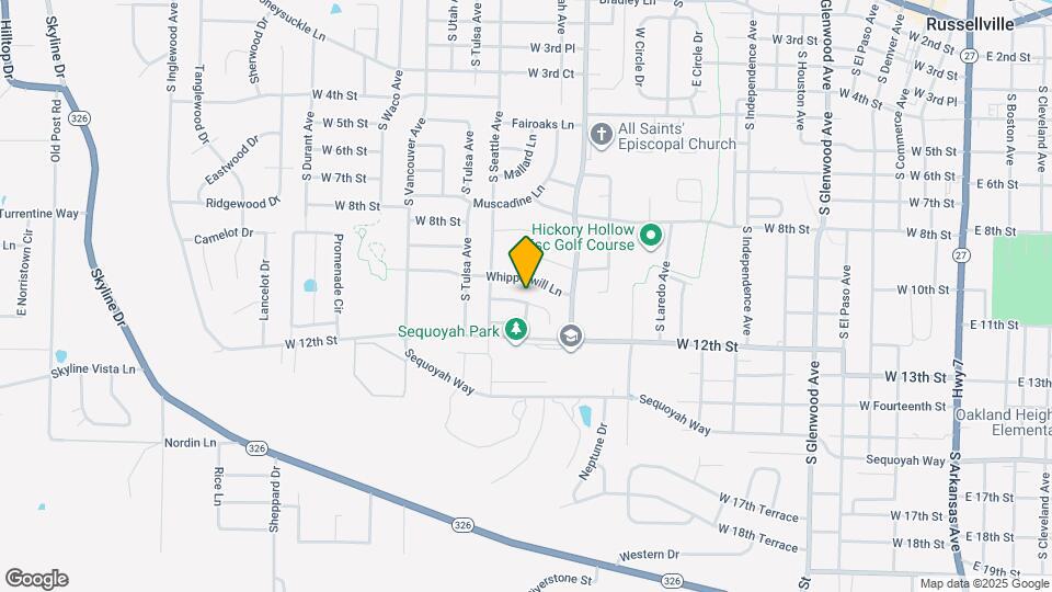 1114 Nightingale Ln Map and Location Details