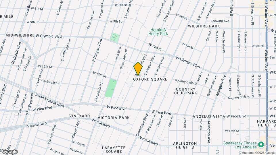 1120 S Plymouth Blvd Map and Location Details