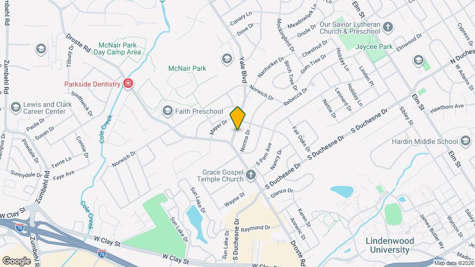 622 Yale Blvd Map and Location Details