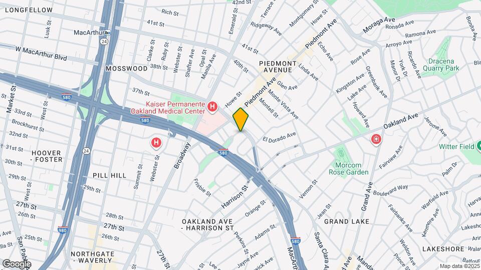 193 W MacArthur Blvd Map and Location Details