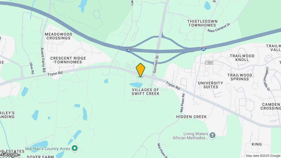 2820 Carter Finley Place Map and Location Details