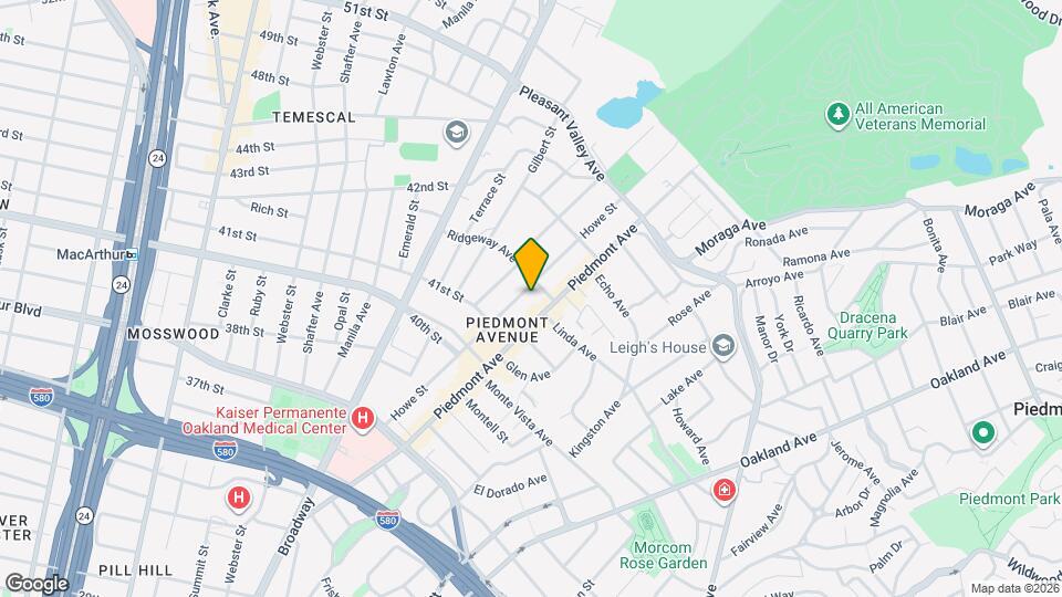 4174 Howe St Map and Location Details